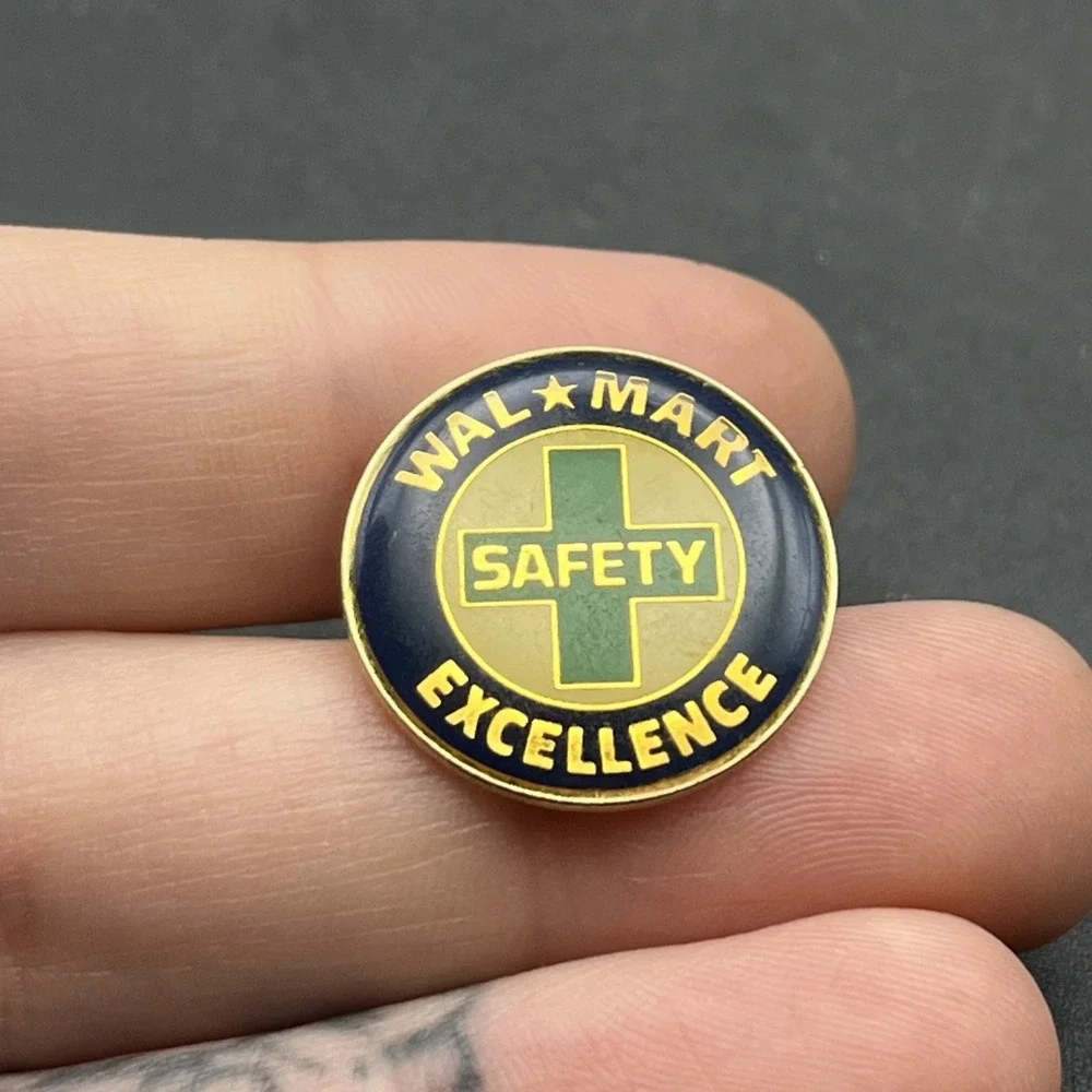 Walmart Safety Excellence Lapel Hat‎ Pin